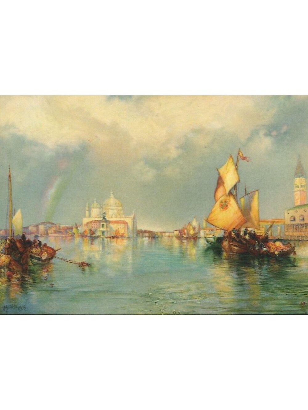 🎨 2 for $20 🎨 Vintage Calendar Print Venice Basilica 5x7